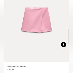 Zara Wrap Front Skirt XS NEVER WORN